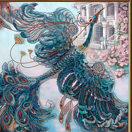 Жар-Птица-2 - сегментированные картины - оригинал