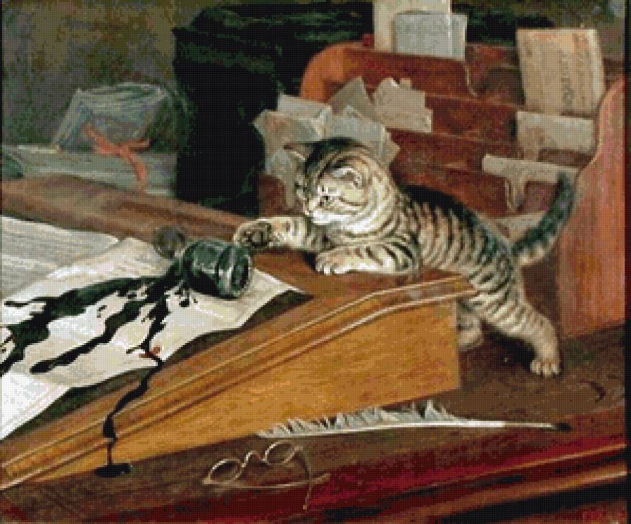 шалунишка - котики, кот, коты - предпросмотр