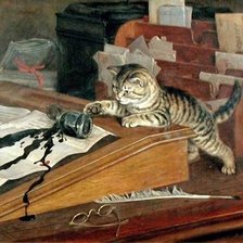 Схема вышивки «шалунишка»