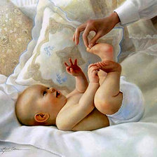 Схема вышивки «Малыш»