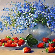 Схема вышивки «натюрморт»