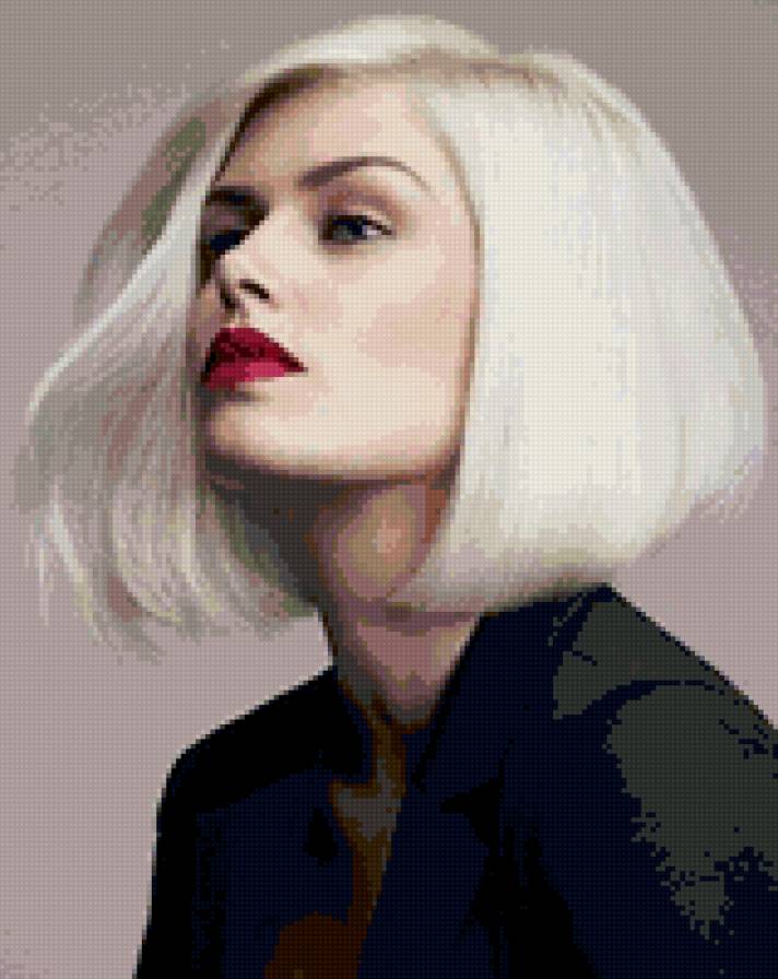 Леди - портрет, девушка - предпросмотр