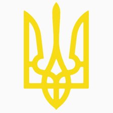 Схема вышивки «герб украины»