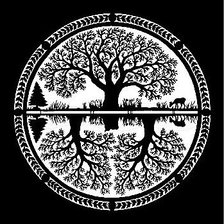 Схема вышивки «дерево»