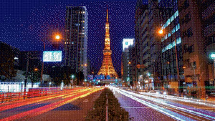 Токио - пейзаж, города, токио - предпросмотр