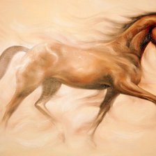 Схема вышивки «Жеребец»