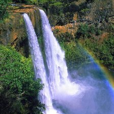 Схема вышивки «Водопад»