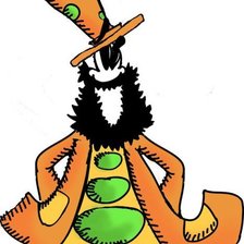 Схема вышивки «Бородач»