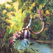 тропический пейзаж