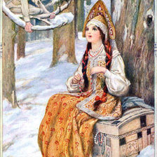 Схема вышивки «русские сказки»