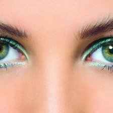 Схема вышивки «зеленоглазая»