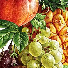 Схема вышивки «Фруктовое ассорти»