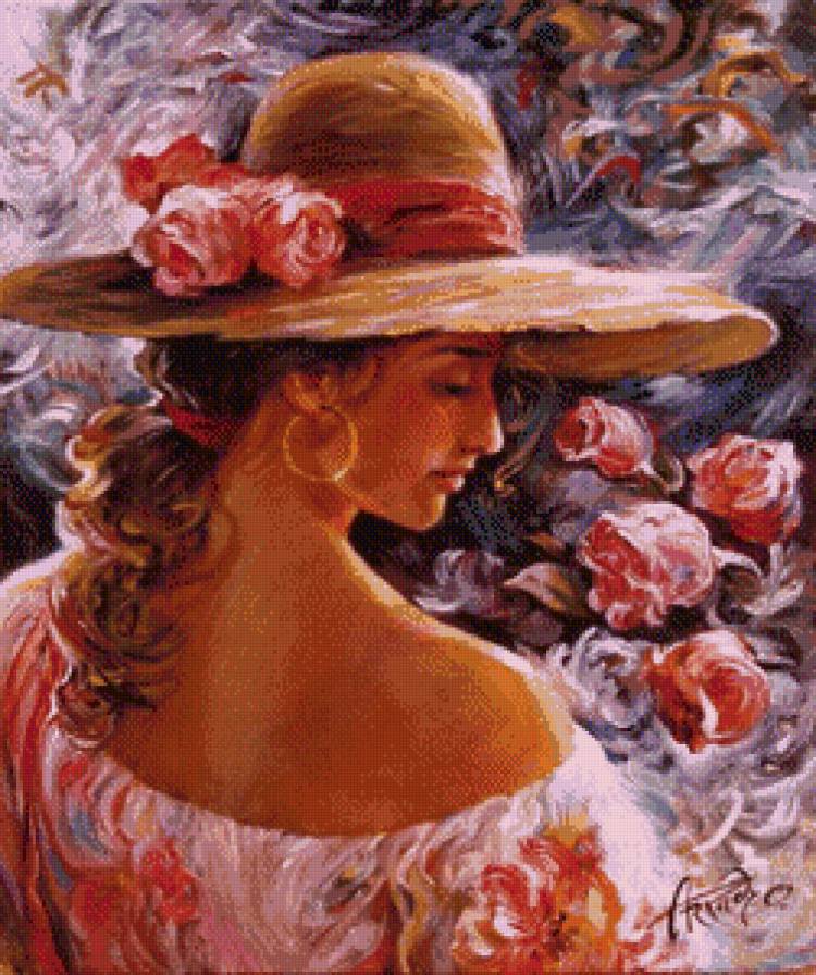 серия ,,женщины" - женщина - предпросмотр