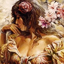 Схема вышивки «серия ,,женщины"»