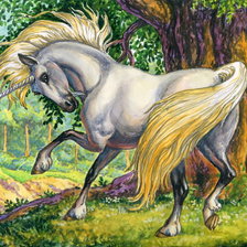 Схема вышивки «лошадка»