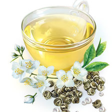 Схема вышивки «чашка чая»