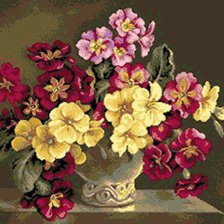 Схема вышивки «картина маслом»