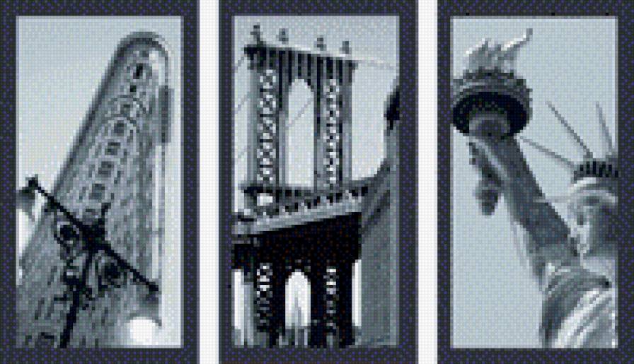 №709144 - триптих, америка - предпросмотр