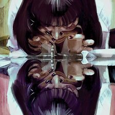 Схема вышивки «криминальное чтиво»