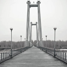 Схема вышивки «пешеходный мост»