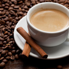 Схема вышивки «кофе с корицей»