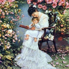 Схема вышивки «серия "мамы"»