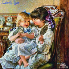 Схема вышивки «серия "мамы"»