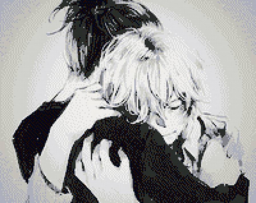 шетая зона - аниме, объятия, шестая зона - предпросмотр