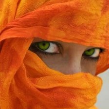 Схема вышивки «Взгляд»