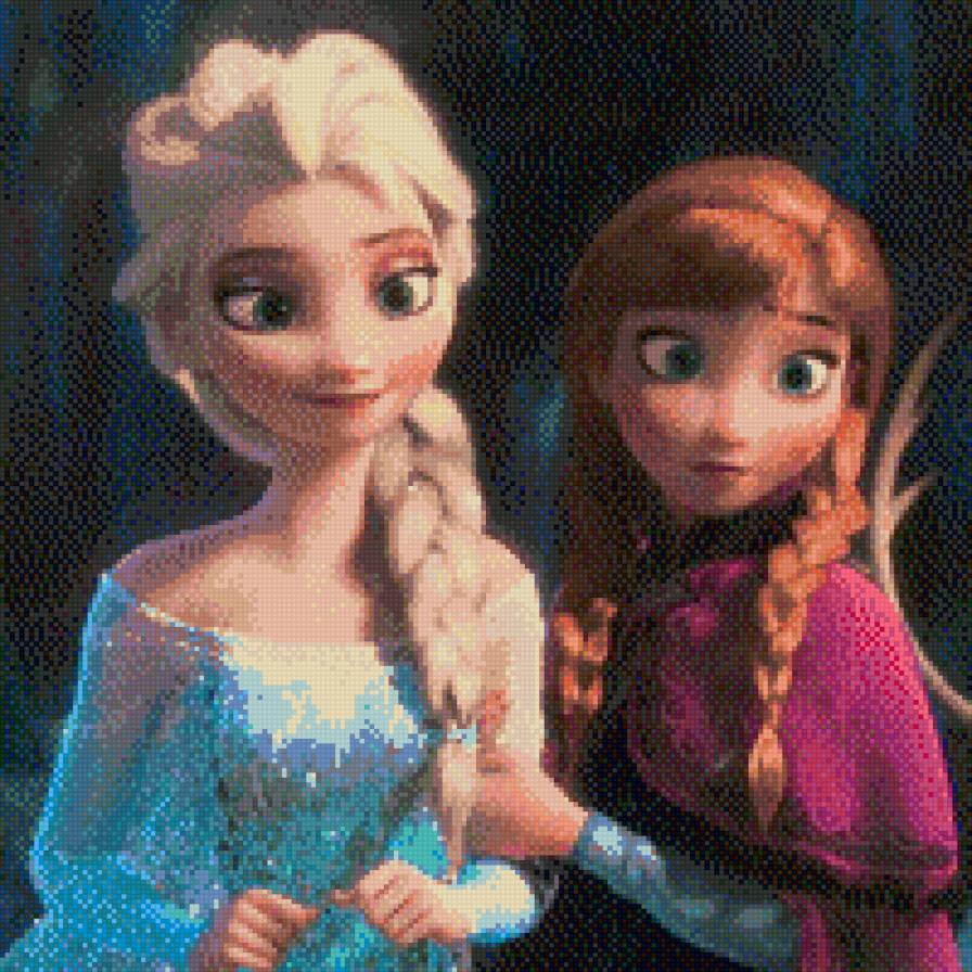 №709661 - анна, мультики, эльза, холодное сердце - предпросмотр