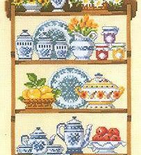 Схема вышивки «полка»