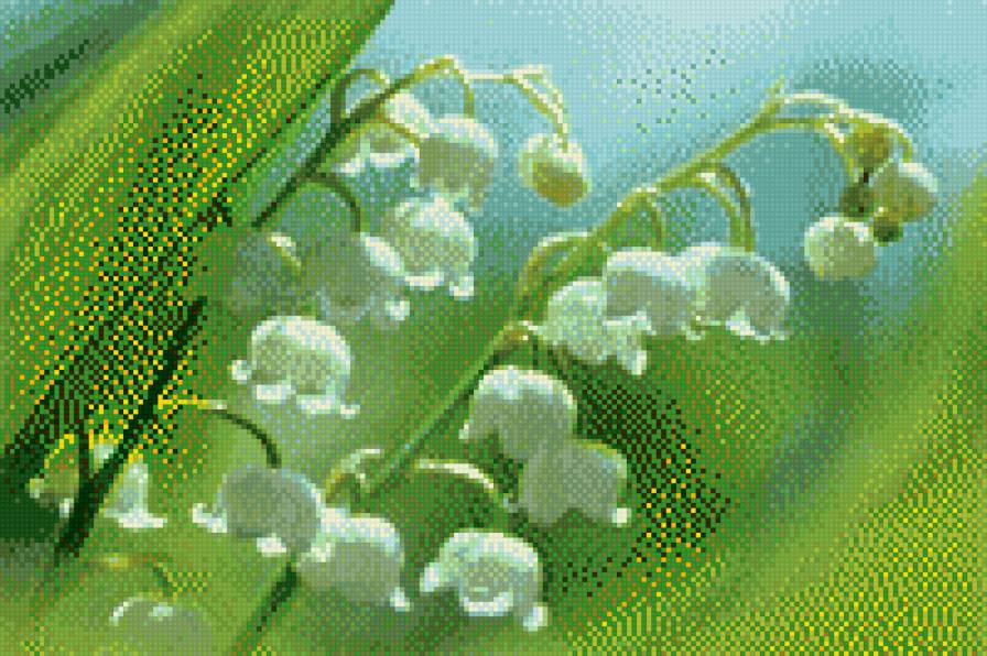 №709729 - ландыши, цветы - предпросмотр