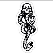 Схема вышивки «Темная метка»