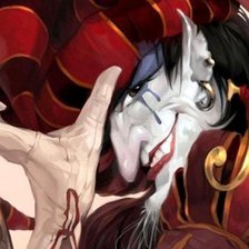 Схема вышивки «Джокер»