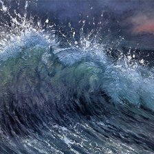 Схема вышивки «водный галоп»