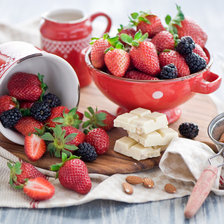 Схема вышивки «Ягодки»