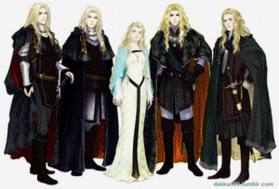 Третий Дом Нолдор - сильмариллион, эльфы - предпросмотр