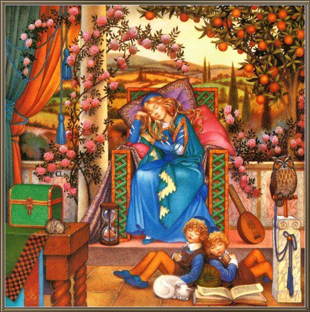 спящая красавица - сказка - оригинал