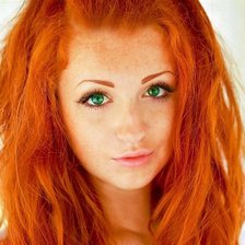 Схема вышивки «Рыжая»