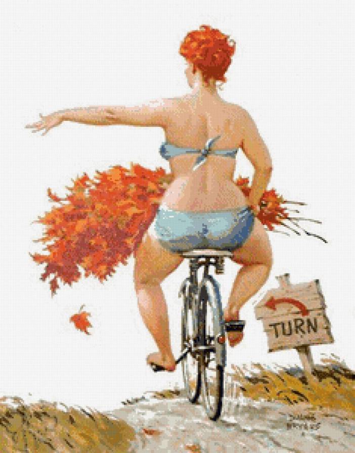 поездка в баню - толстушка хильда - предпросмотр