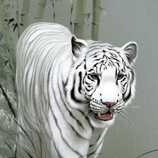 Схема вышивки «бамбук»