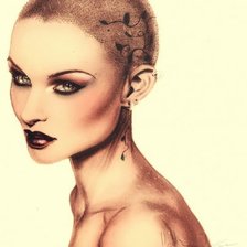 Схема вышивки «женский образ»