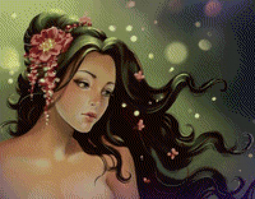 женский образ - портрет, девушки, люди, нежность, женщина - предпросмотр