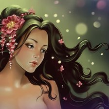 Схема вышивки «женский образ»