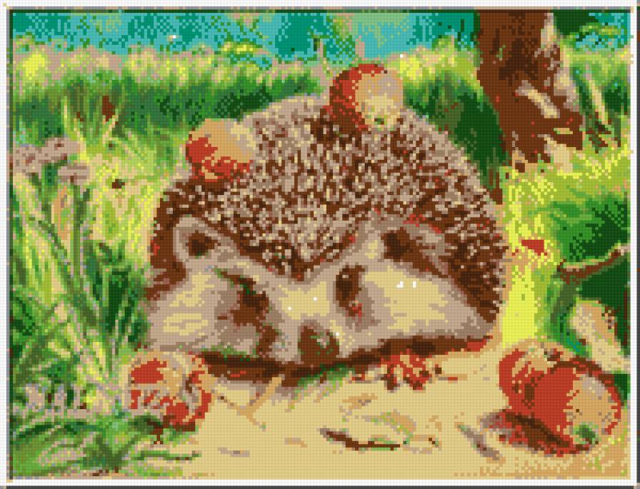 ежик - ежик - предпросмотр