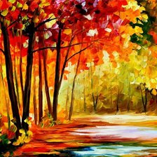 Схема вышивки «osennij park»