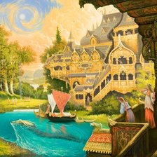 Схема вышивки «День Ящера»