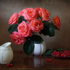 Схема вышивки «Розы»