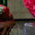 Предпросмотр схемы вышивки «Розы с клубникой» (№711018)