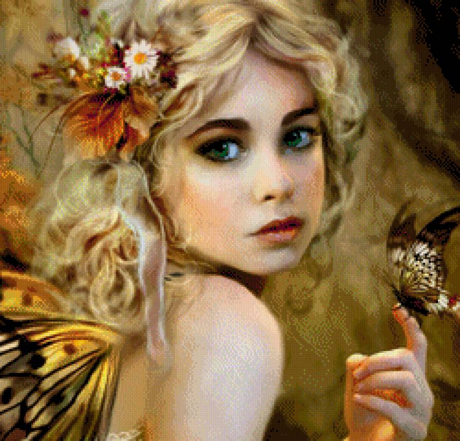 Фея - девушка, фея - предпросмотр